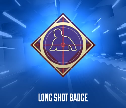 LONG SHOT BADGE